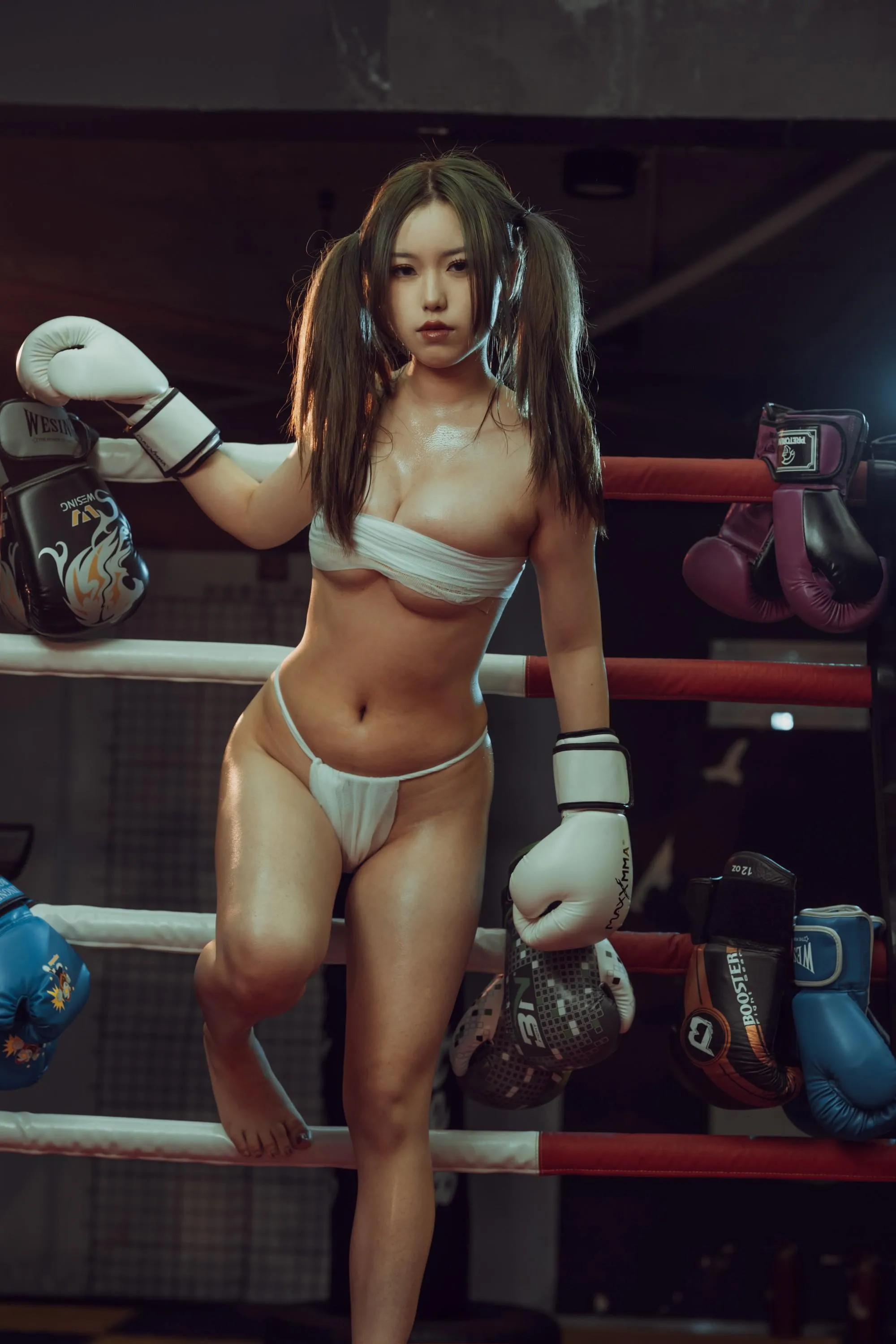 秋和柯基 – NO.048 地下拳击 [45P]插图1